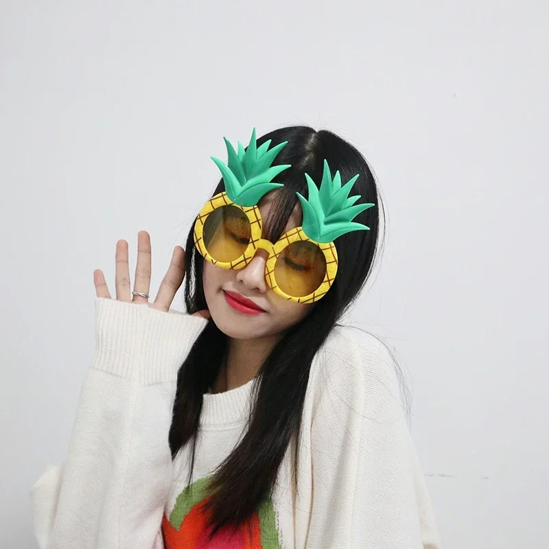 Lunettes de soleil de fête hawaïenne, déguisement Tropical drôle