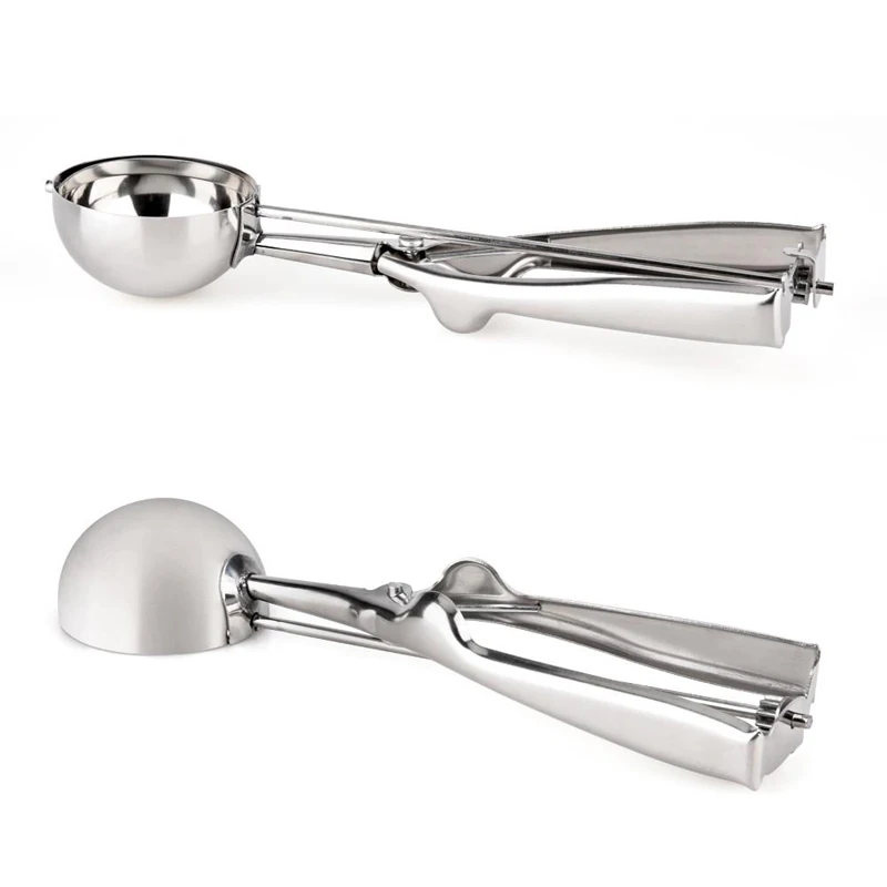5cm Stainless Steel Ice Cream Scoop Mash Potato Watermelon Ball Scoop Ice Cream Mold Home Kitchen Accessories Gadgets