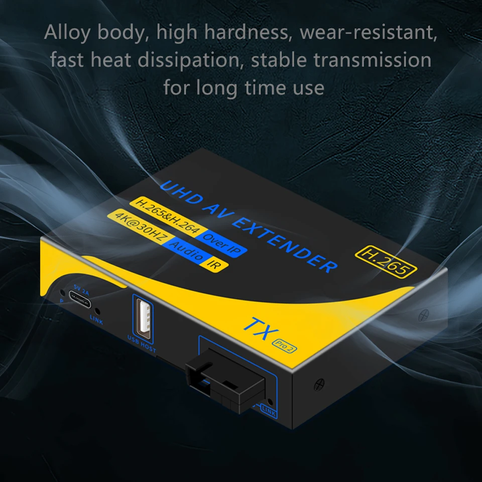 4K 30Hz 20Km HDMI Fiber Optic USB KVM Extender Video Transmitter Receiver Over S