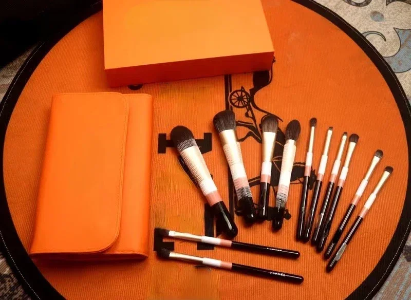 

NEW 12pcs brusher set Powder Makeup Brush Cosmetic Brush Synthetic Hair Beauty Tools