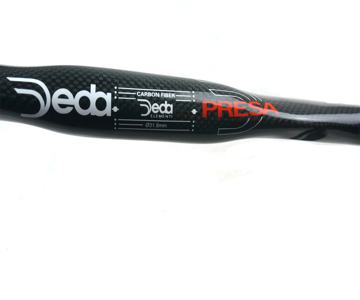 Bicycle Handlebar DEDA bicycle parts full carbon fiber Extra light bending handle for external wiring