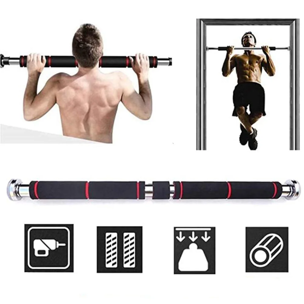 Pull Up Bar Door Chin Up Bar Household Horizontal Bar Home Gym Exercise Fitness 