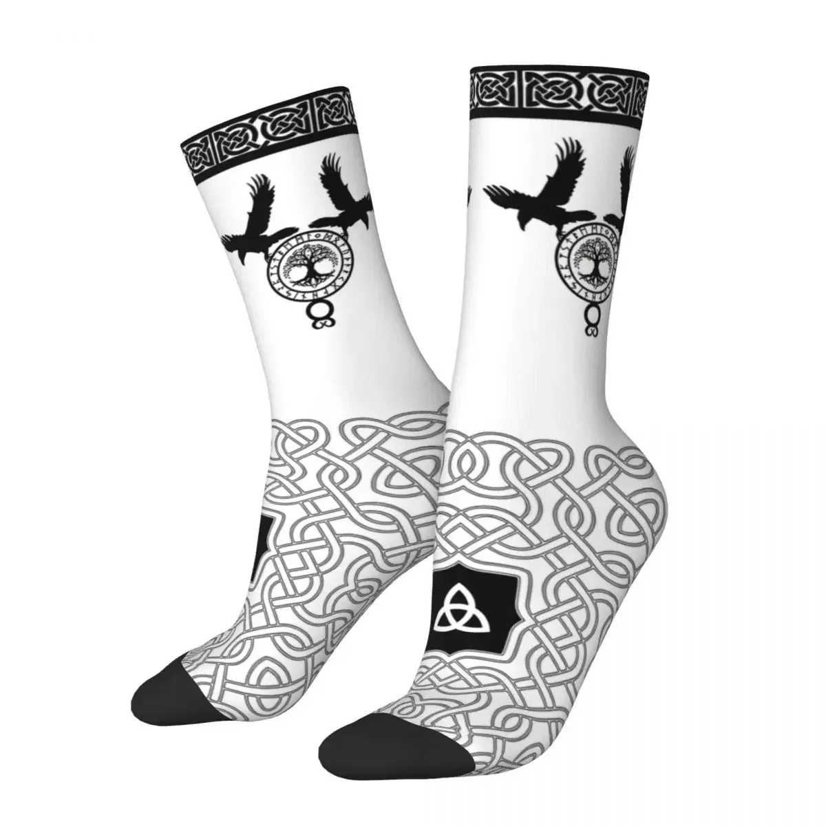 

Веселые забавные носки для мужчин и женщин, винтажные короткие носки в стиле викингов в стиле Харадзюку, новинка, летние сумасшедшие носки в уличном стиле