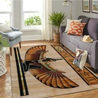 Egyptian Mayan Carpet for Living Room Luxury Home Decorations Sofa Table Large Area Rugs Bedroom Foot Pad Bathroom Non-slip Mat 2