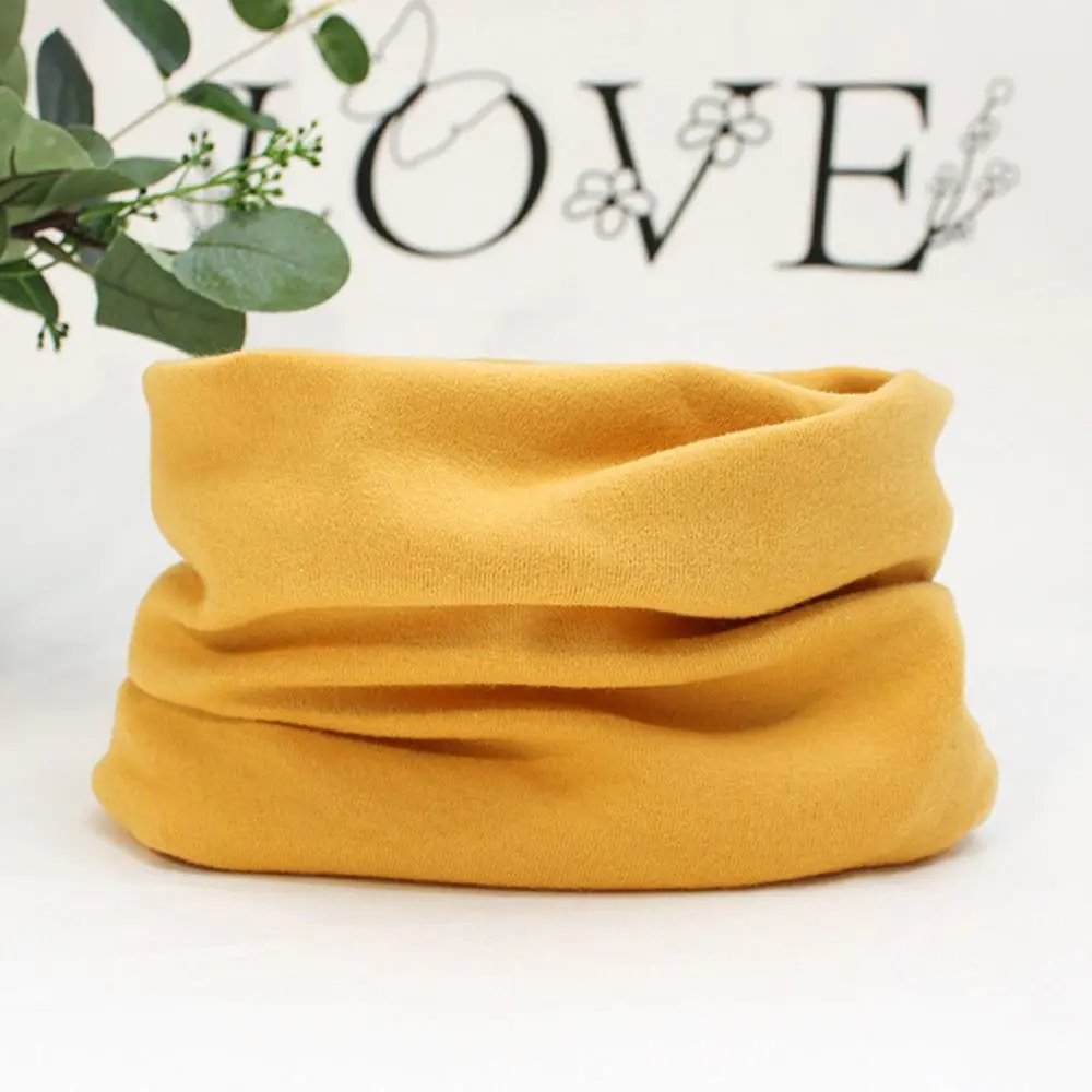 1-12 Years Old Winter Cotton Kids Winter Scarf Cashmere Cute Knitted Scarves Soft Warm Neckerchief for Baby Boys Girls
