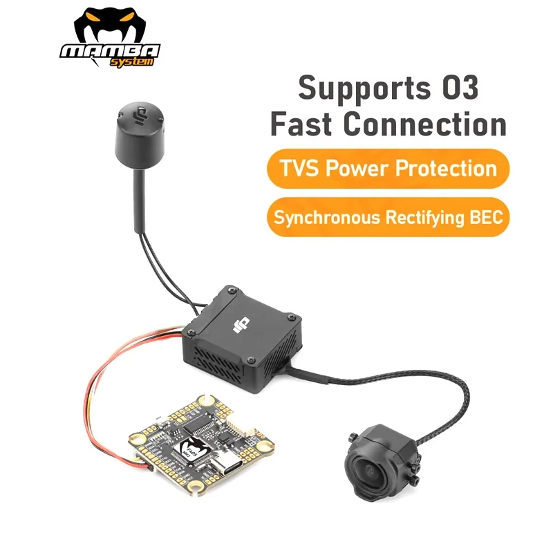 Diatone MAMBA F405MK2 F405 MK2 Betaflight Flight Controller with F55A 55A 3-6S DSHOT600 ESC for FPV Racing Drone thumbnail 5