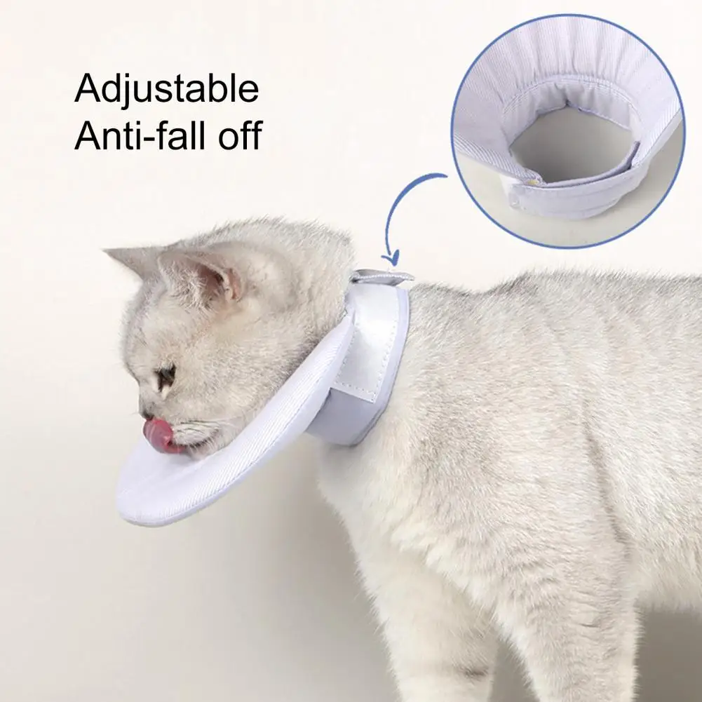 Anti-Bite Cone Collar for Cats, Protective Anti-Bite, Breathable, After