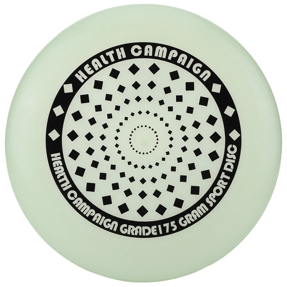 Fluorescence Flying Discs 175g Ultimate Flying Saucer Glow in The Dark Ultimate Discs for Outdoor Sports Beach Camping Game