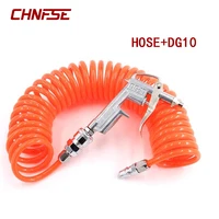 Compressor Hose 8*5mm Telescopic Hose Pu High Pressure Cleaning Spray Gun Air Duster Blow Spring Tube Pipe 1