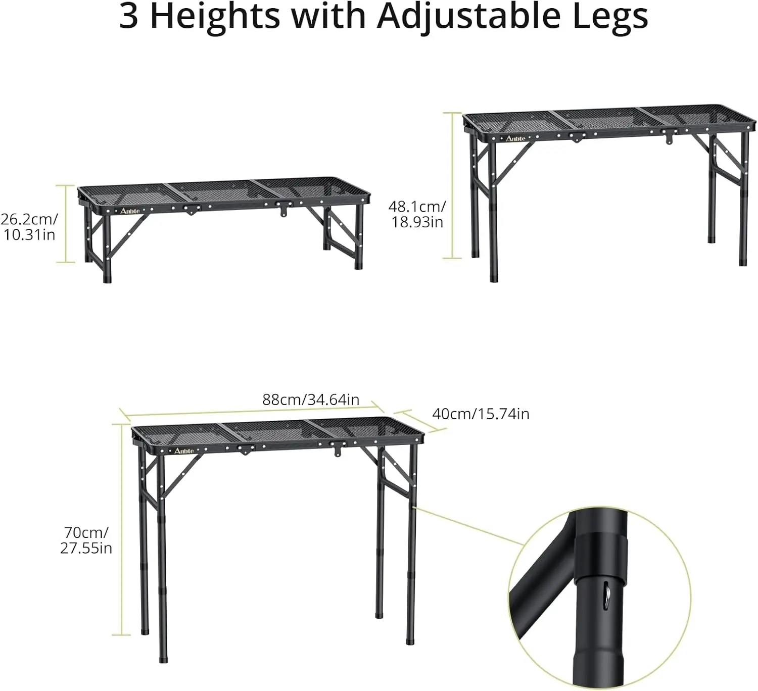 Folding Grill Table 3