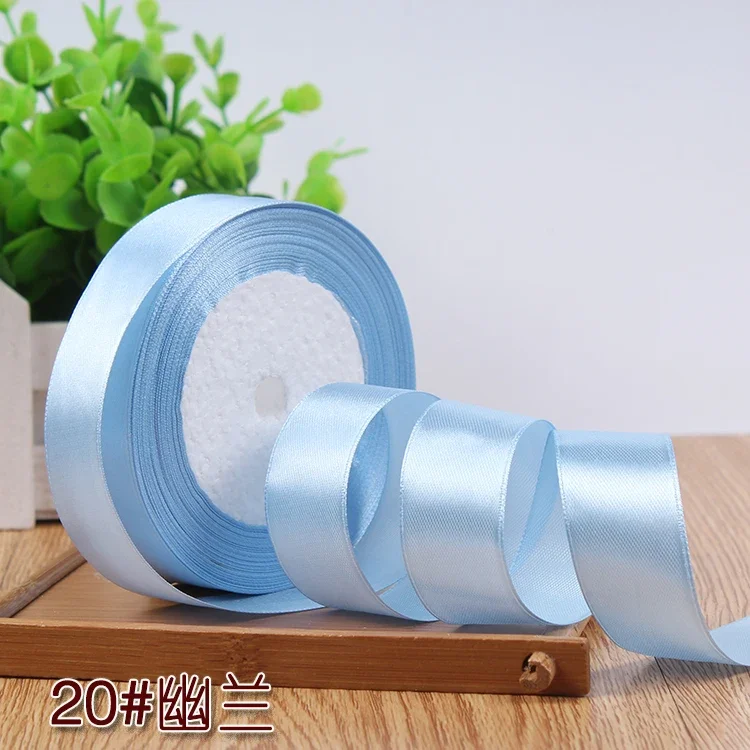 Elegant Beige Silk Satin Ribbon for Crafts and Decorations