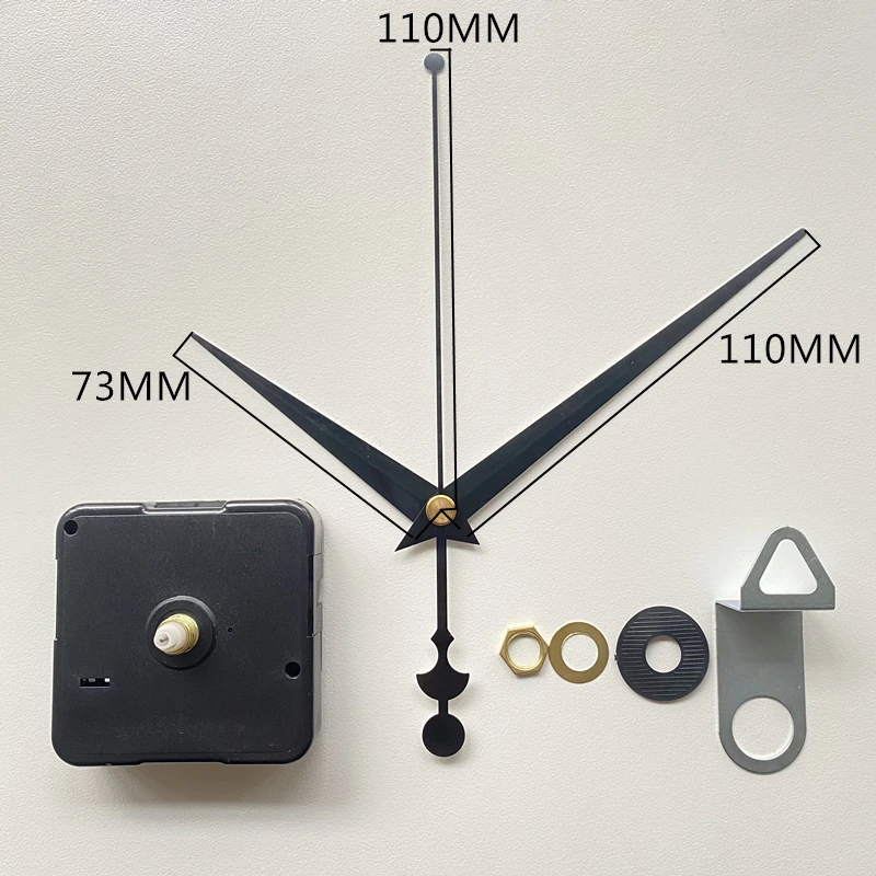 Silent Quartz Movement Wall Clock Mechanism with 12MM Shaft