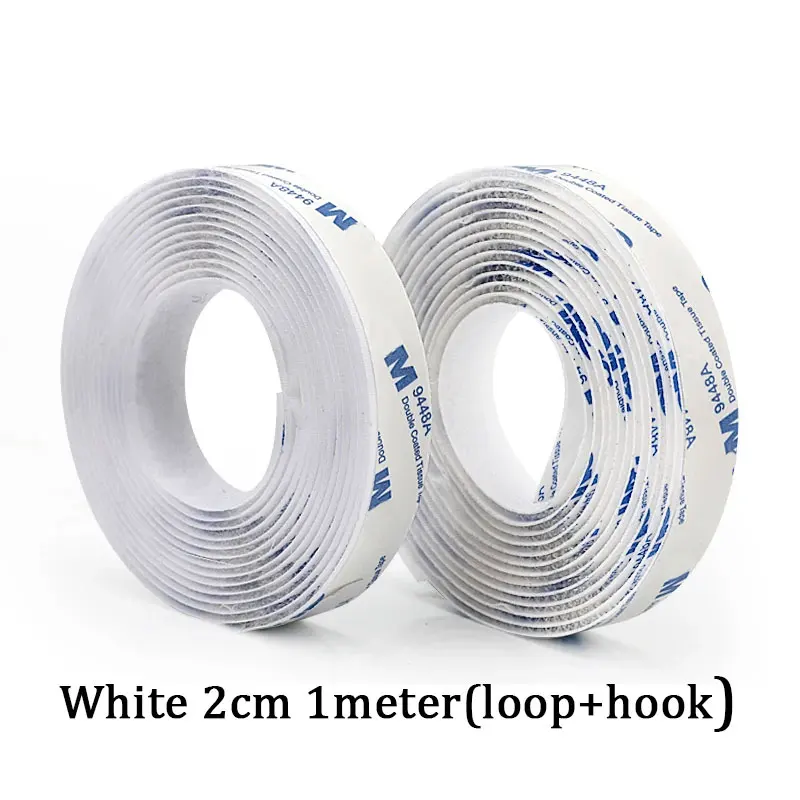Versatile Self-Adhesive Hook and Loop Fastener Tape