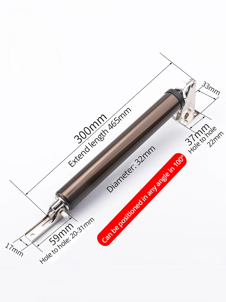 Soft Closing Automatic Door Closer 35KG Pneumatic Adjustable Speed Positioning Door Stop Protective Holder Hardware door closer