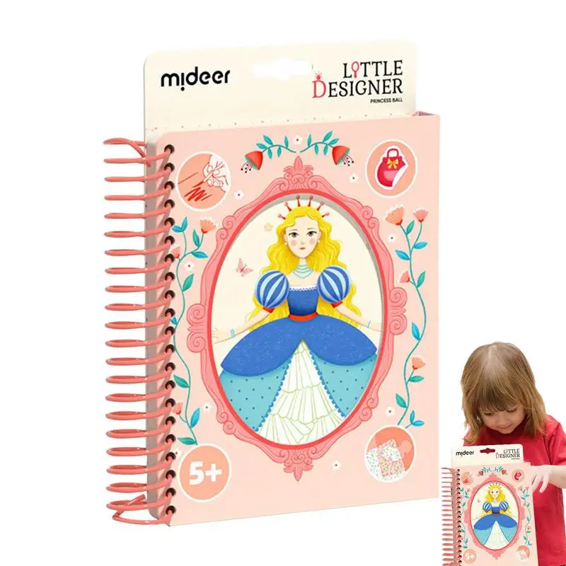 

Sticker Activity Book Kids Reusable Sticker Book Multiple Scenarios Cartoon DIY Puzzle Early Education Cartoon Cute Stickers For