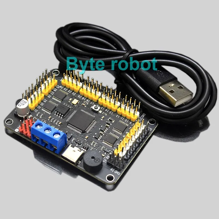 Servo Control Board Robot Servo Controller with PC and Ps2 Remote Control Kit for Multi Dof Robot arm 32/24/16 Channel