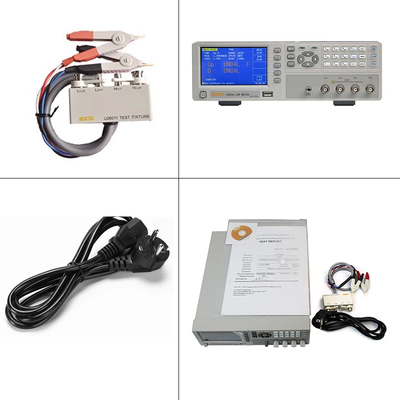 Resistance tester U2836LCR Digital bridge tester 50-200kHz Resistance, Capacitance, and Inductance tester