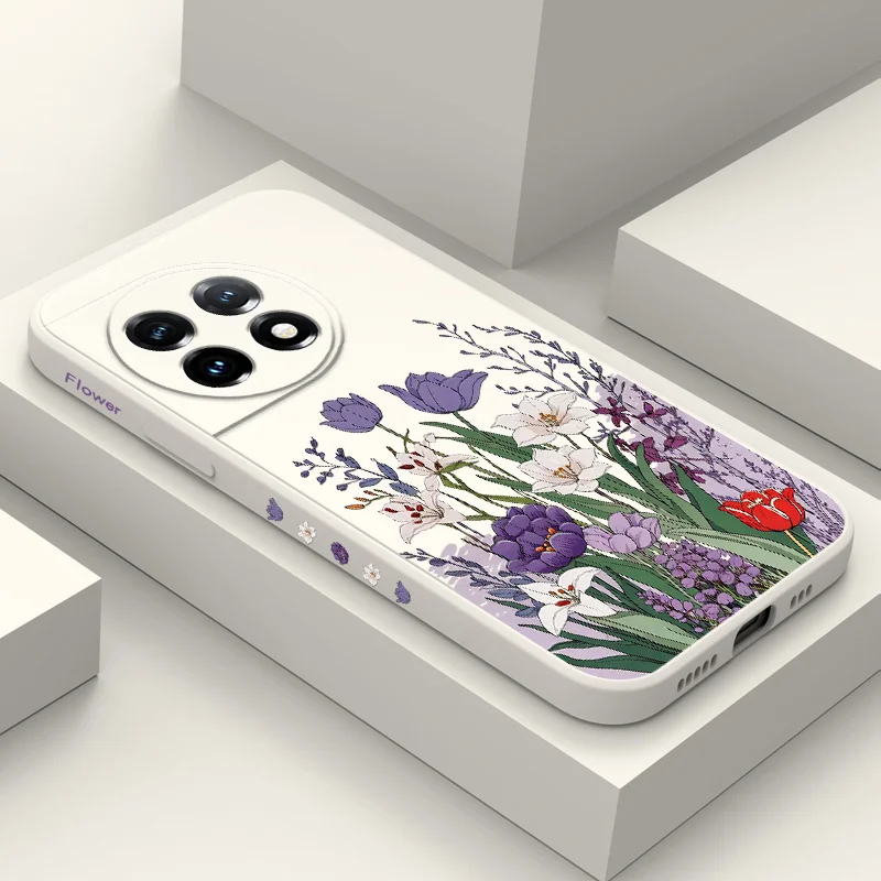 Good Luck Lotus Liquid Silicone Phone Case