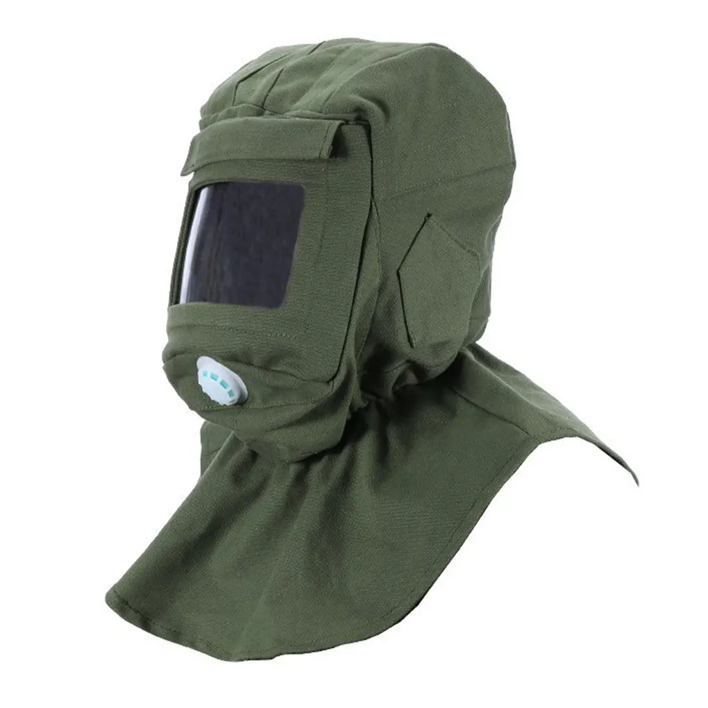 

Hat For Sand Blaster Convenient And Long-lasting Protection Sandblasting Face Protection Helmet