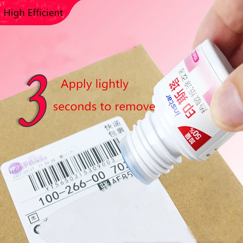 15/30ml Thermal Paper Privacy Eraser Identity Protection Security Stationery Privacy Protection Fluid Portable Invoice Alter Tool