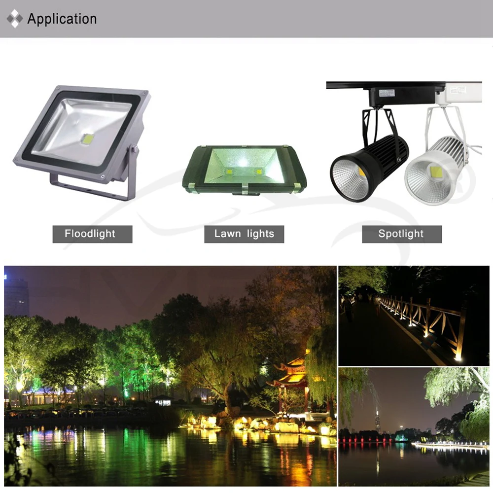 High-Power Warm White LED Light Chip for DIY Lighting Projects