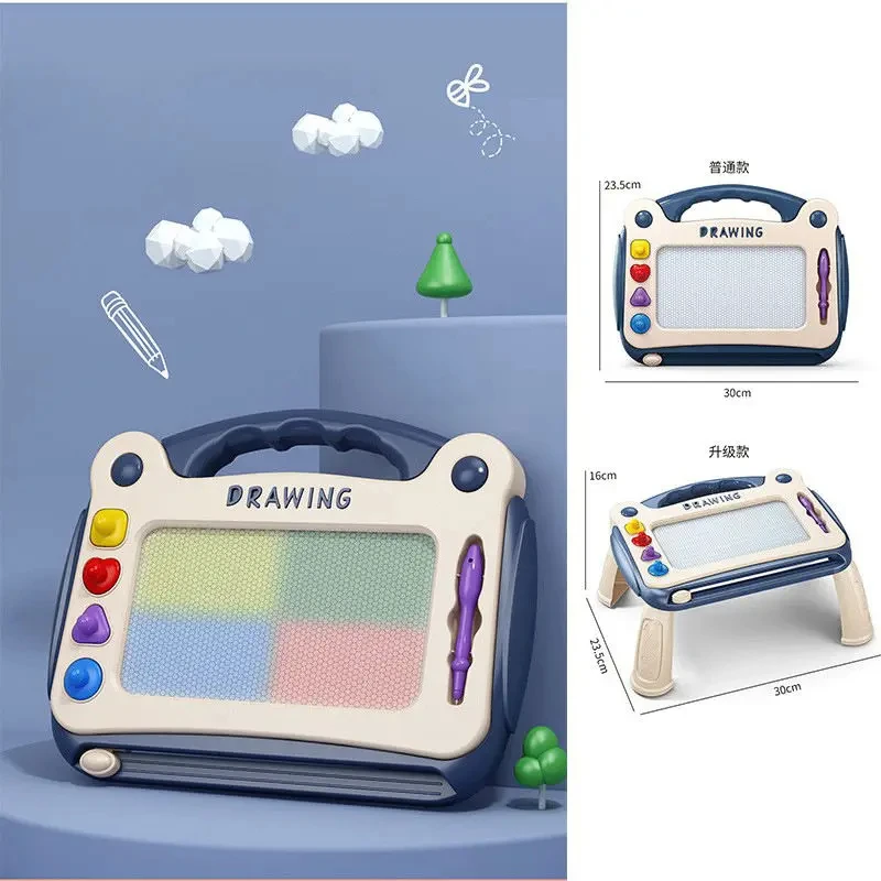 Children Magnetic Drawing Board Baby Colorful Writing Pad Drawing Toys Graffiti Drawing Tool Montessori Educational Toys Gifts 6