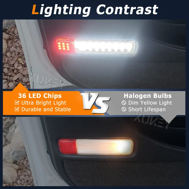 2x LED أبيض أحمر باب المجاملة ضوء ل تشيفي سيلفرادو 1500 2500 3500 97-20 هامر H2 03-09 جي إم سي يوكون 95-06 15021517 15021518