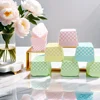 50/100pcs Square Lattice Baking Cup, Muffin Cup Cupcake, Disposable Desserts Box for Wedding, Birthday, Kitchen Tools 6