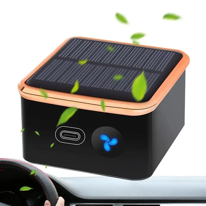 Solar Car Air Purifier cross-border formaldehyde smoke odor removal vehicle deodorizer
