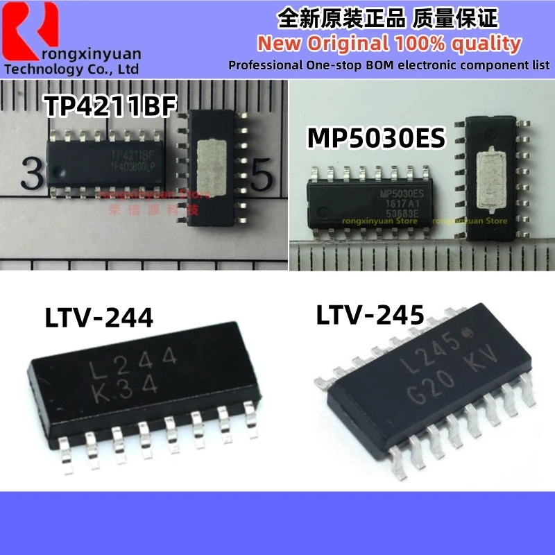 

5Pcs TP4211BF TP4211 MP5030ES MP5030 LTV-244 L244 LTV244 LTV-245 L245 LTV245 LTV-245-G SOP-16 Original New 100% quality