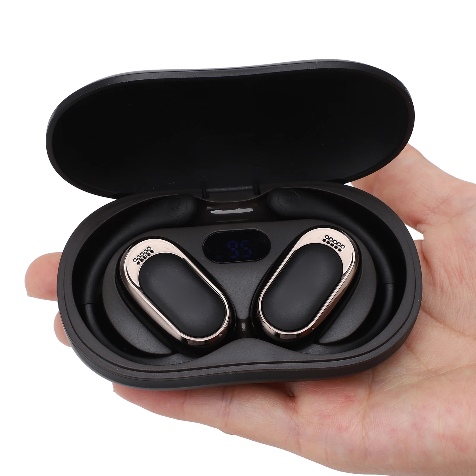 Language Translator Earbuds wireless earbuds translator earbuds translator earphones Music Playing Bluetooth 5.4 Wireless with Charging Case for Travel