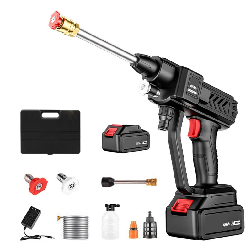 

Wireless Car Wash Gun Portable Wireless Cleaning Machine High Pressure Car Wash Gun