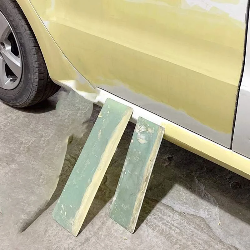 

Auto Body Filler Rigid Plastic Scrapers for Filler Putty Glazing or Caulking Home Decor Wall Sanding and Paint Tool Accessories