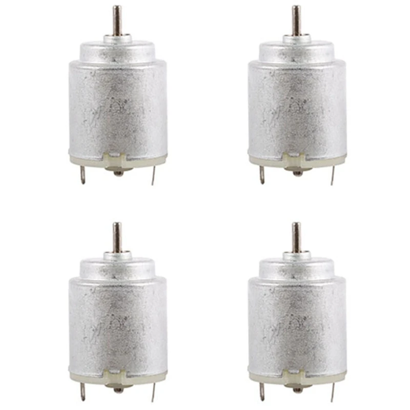 4X DC 3V-6V 16500RPM Output Speed Micro-Motor For DIY Toys Car Ship