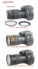 Step Up Ring Filter Camera Lens Adapter 52-67mm 52-82mm 55-58mm 55-62mm 55-82mm 58-72mm 58-77mm 58-82mm Metal Camera Adapter Set 4