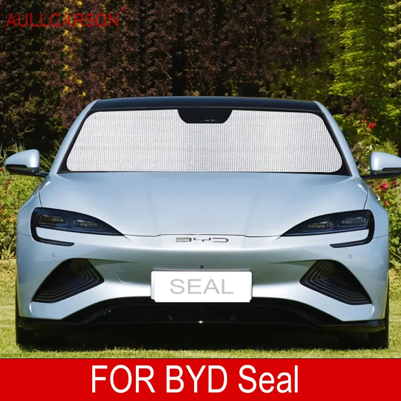 For BYD SEAL 2023 2024 Sunshades UV Protection Curtain Sun Shade Visor Front Windshield Protector Car Accessories