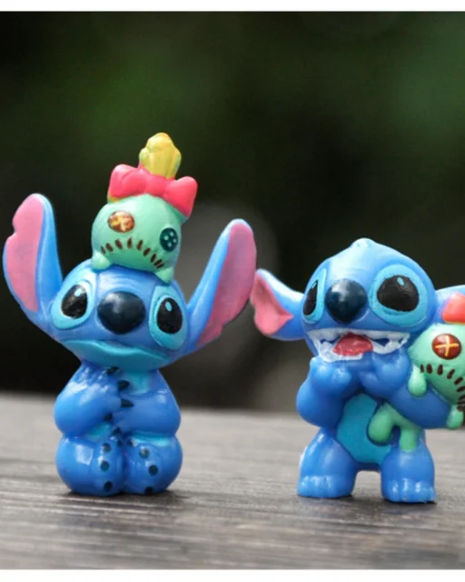 Miniso Lilo & Stitch Cartoon Cute Figure Model Collection