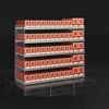 Cigarette Shop Showcase Acrylic Display Stand Racks Automatic Pusher Display Cigarette Cabinet Rack Holder for Supermarket Store 4