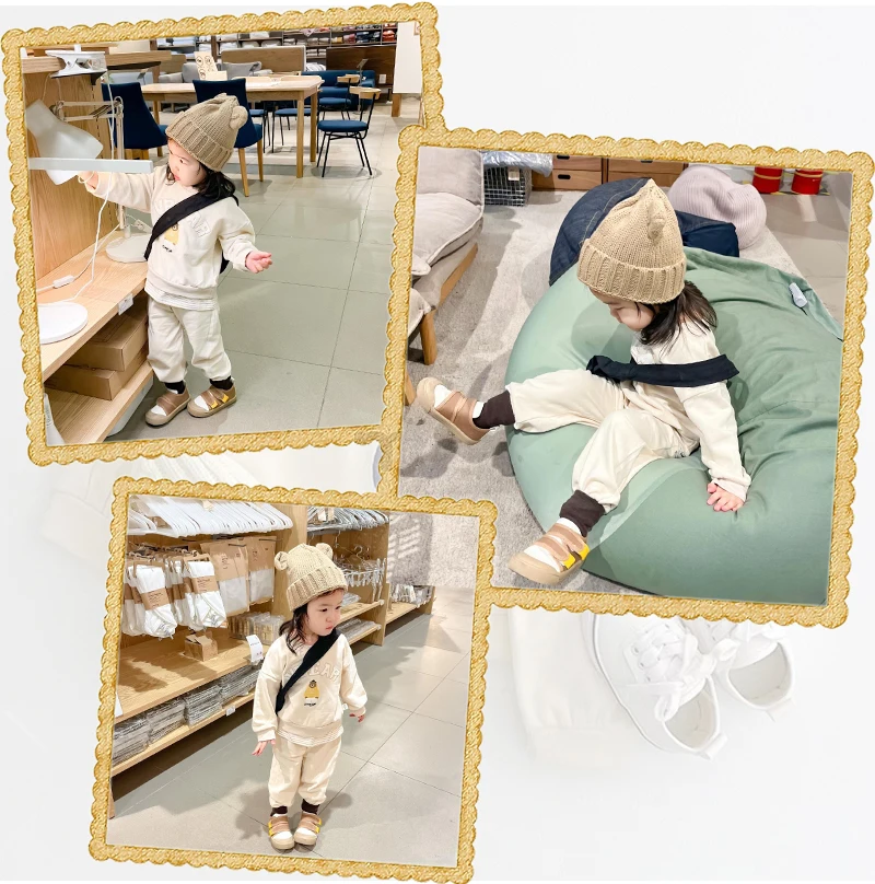 Fashion girls Toddler Baby Korea Clothing Fall Clothes Sets Baby Boys ​Set Kids Sports Bear Sweatshirt Pants 2Pcs 2 to 8 year kids clothing set girls clothing set kids sports suit boys clothing set children sports suit kids sweatshirt set