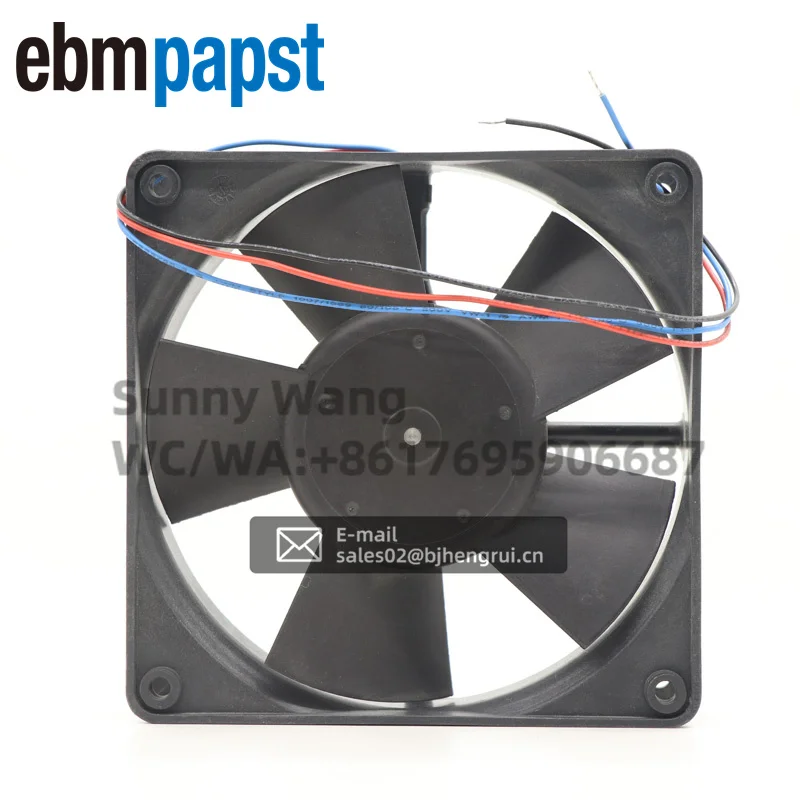 ebmpapst 4314/19-189 119x119x32mm 12cm 4.6W 24V DC 2800rpm 0.19A 606CFM 볼 베어링 로봇 캐비닛 축류 냉각 팬