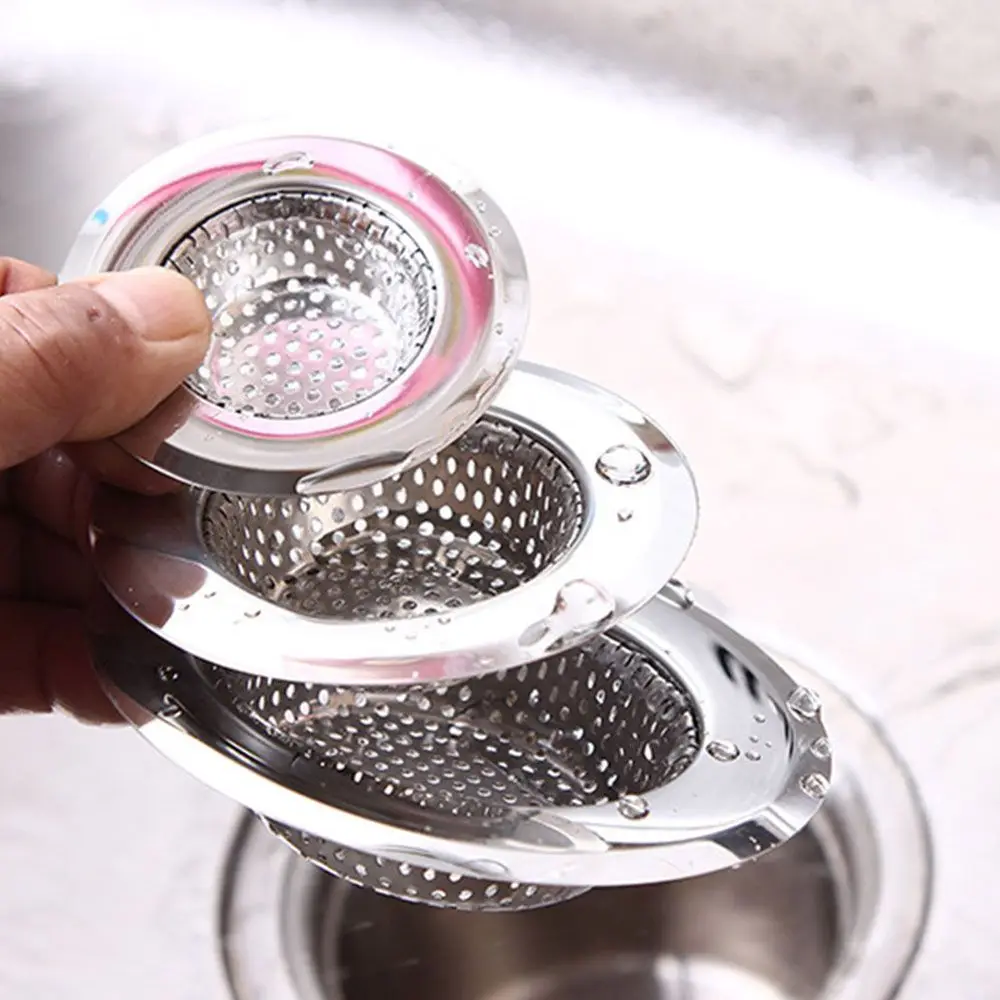 

Shower Drain Cover Anti-blocking Catcher Hair Trap Holes Sink Filter Bathroom Plug Filter Bathtub Drain Strainer Waste Stopper