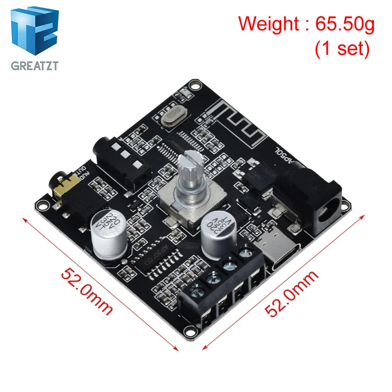 Sinilink 40 W/50 W Stereo Bluetooth 5,0 Power Verstärker Bord WIFI Mobile Steuerung APP 12 V/24 V High Power Digital Verstärker Modul – Detail 8