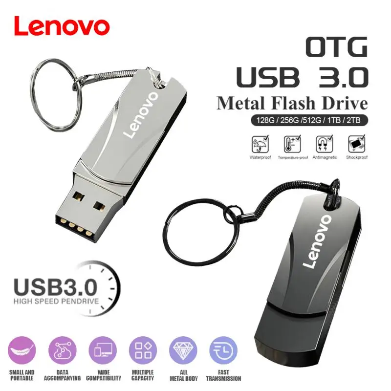 Usb-флеш-накопитель Lenovo 128/128/256 ГБ, 1 ТБ