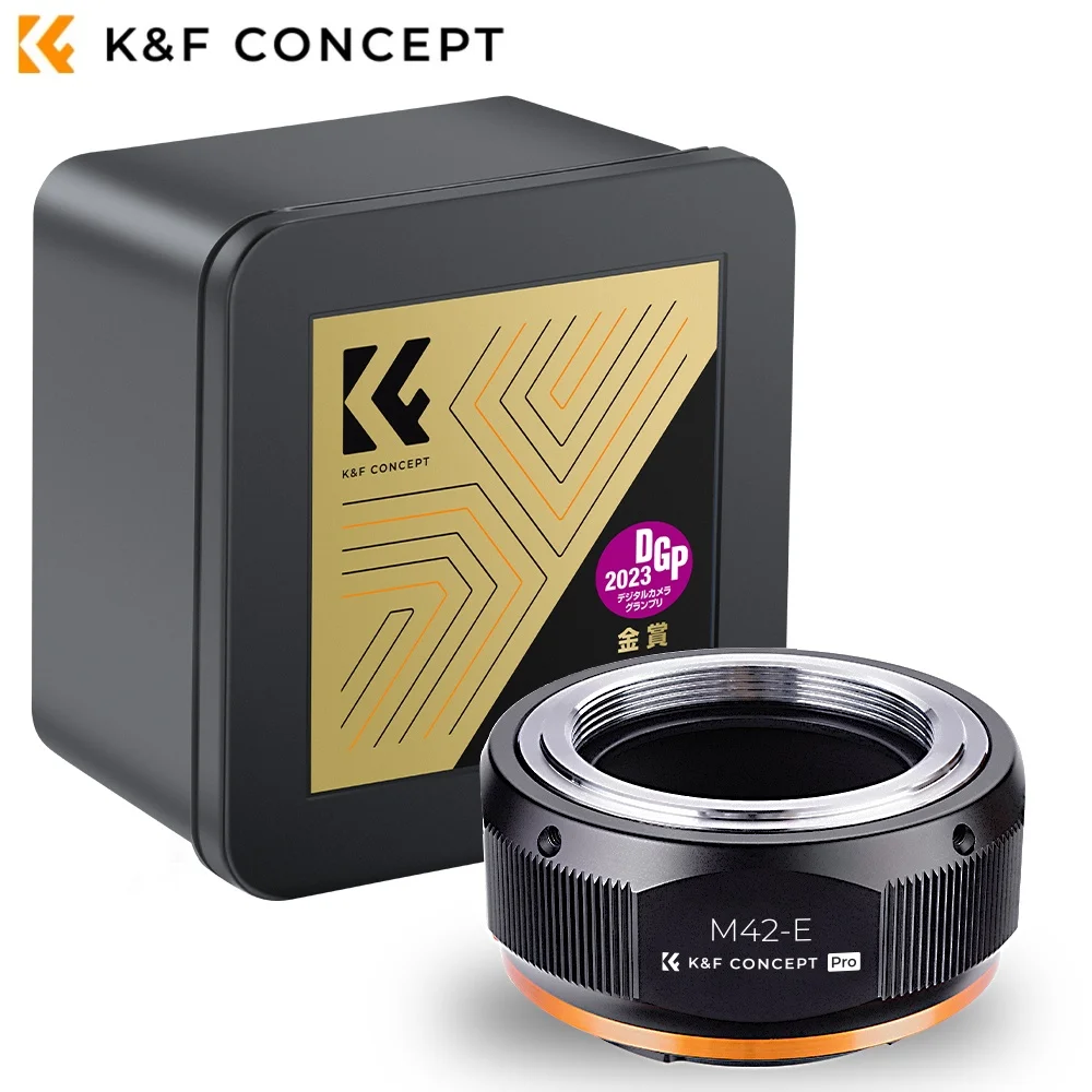 Adattatore K&F Concept M42 Per Fotocamera Sony E-Mount (NEX, A6500, A7S, A9) – Nuovo