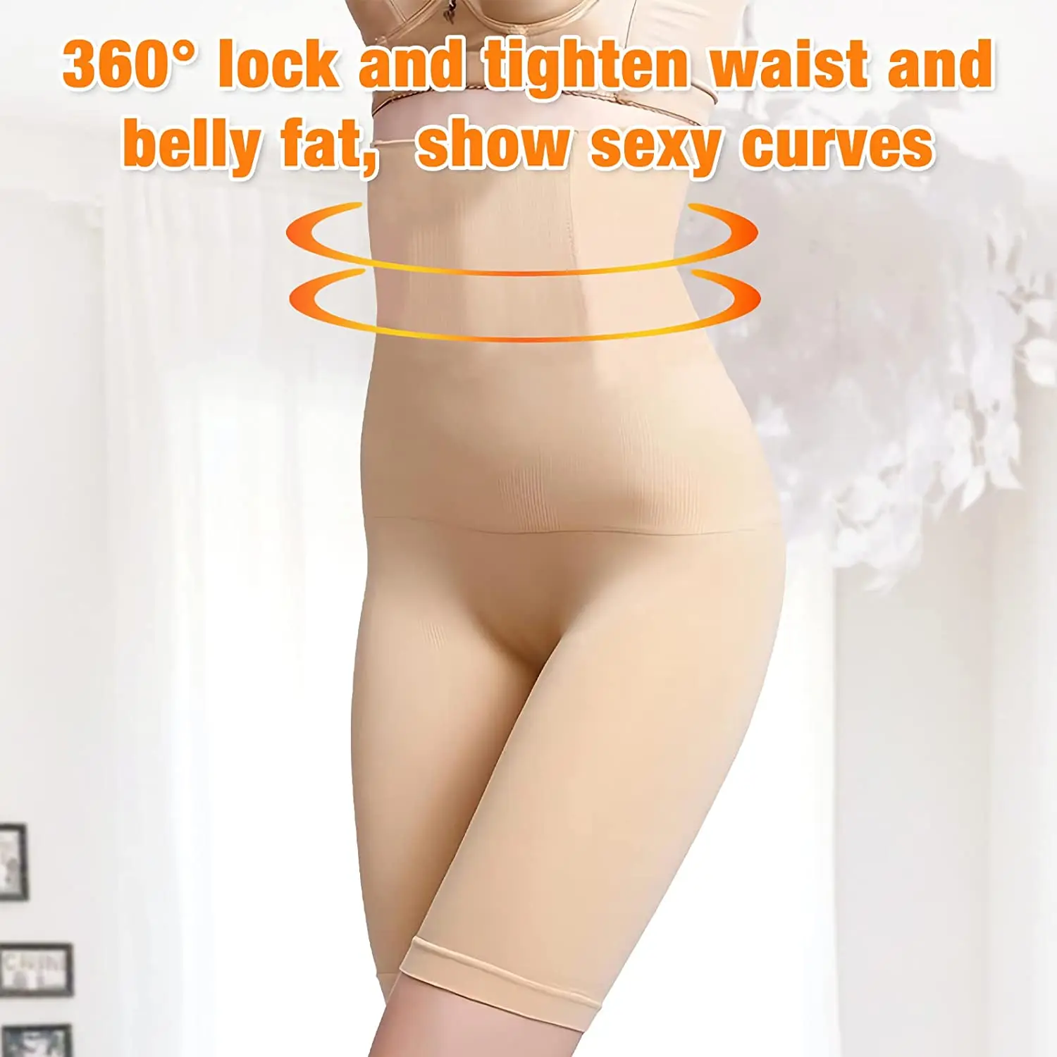 Shapewear Shorts For Women Tummy Control High Waisted Seamless Thigh  Slimmer Body Shaper Panties For Under Dresses