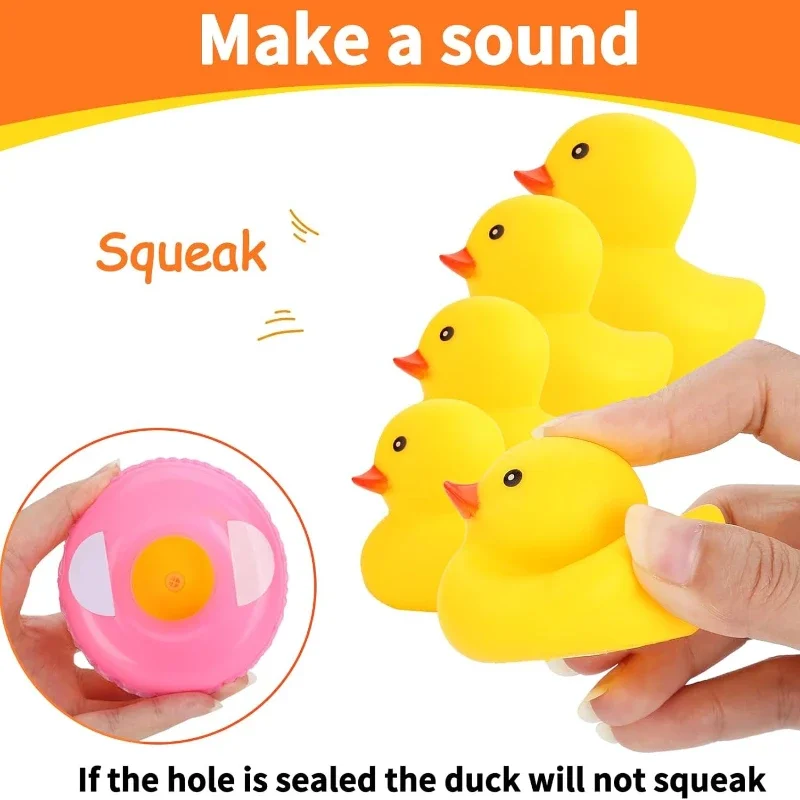 고무 오리 자동차 장식품 카우보이 모자 선글라스와 자동차 대시 보드에 대한 노란색 Ducky 자동차 사무실 침실 장식에 대한 수영 반지