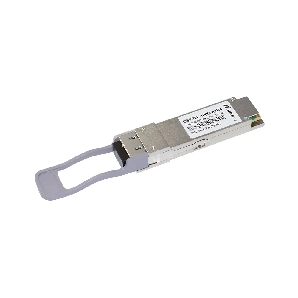 

QSFP28 100G eZR4 100KM with KR4-FEC SMF Dual LC Optical Transceiver