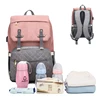 Original LEQUEEN Mommy Diaper Bags Mother Large Capacity Travel Nappy Backpacks with changing mat Baby Stroller Nursing Bags 1