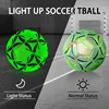 1 Pc Reflective Football LED Training Soccer Luminous Fluorescent Reflective Cool Luminous No. 5 Football For Adult 2