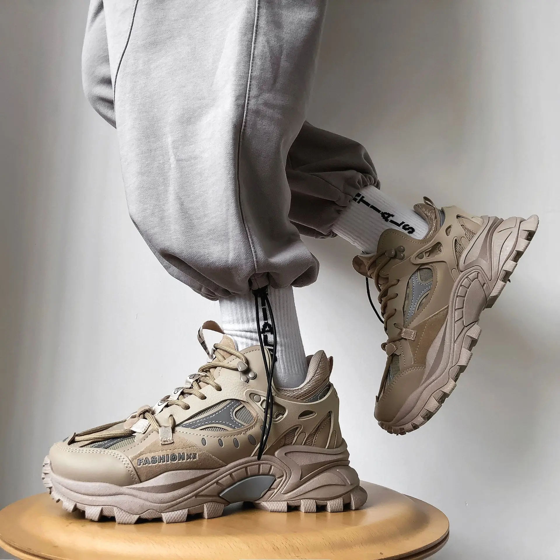 Thick Sole Height Increasing Dad Shoe Men Women Sneakers